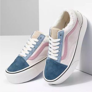 Old Skool Star Platform vans womens NWOT